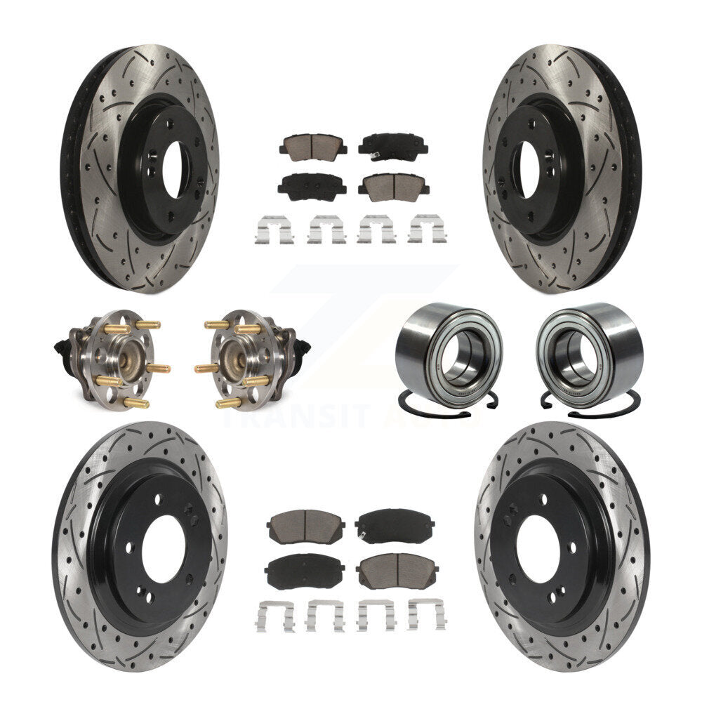 Transit Auto KBB-117554 Wheel Bearing for 2015-2016 Kia Soul EV - Front and Rear product image