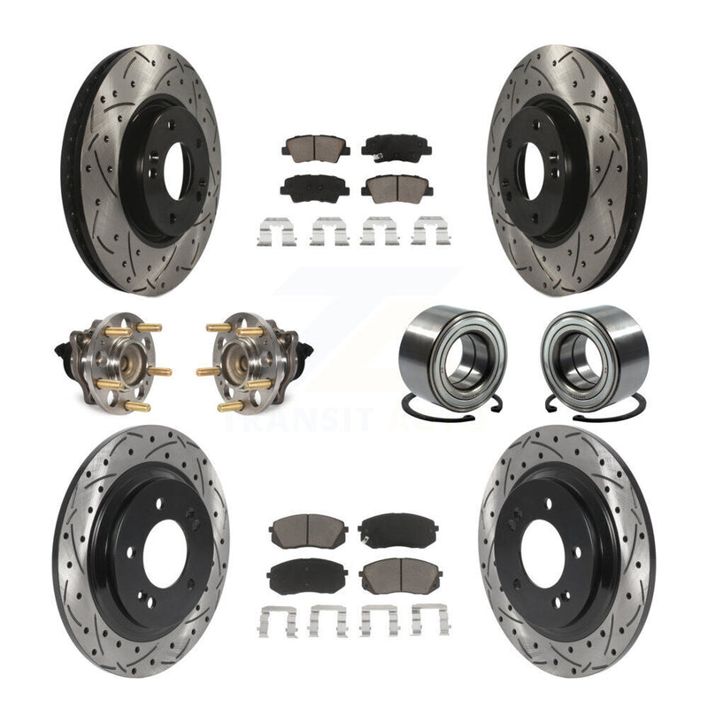 Transit Auto KBB-117554 Wheel Bearing for 2015-2016 Kia Soul EV - Front and Rear product image