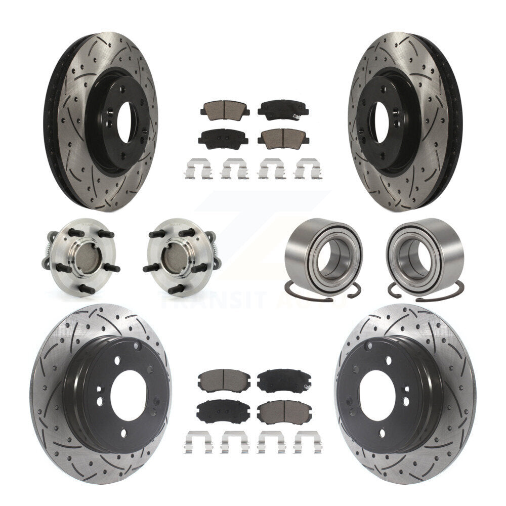 Transit Auto KBB-117556 Wheel Bearing for 2008-2010 Hyundai Sonata - Front and Rear product image
