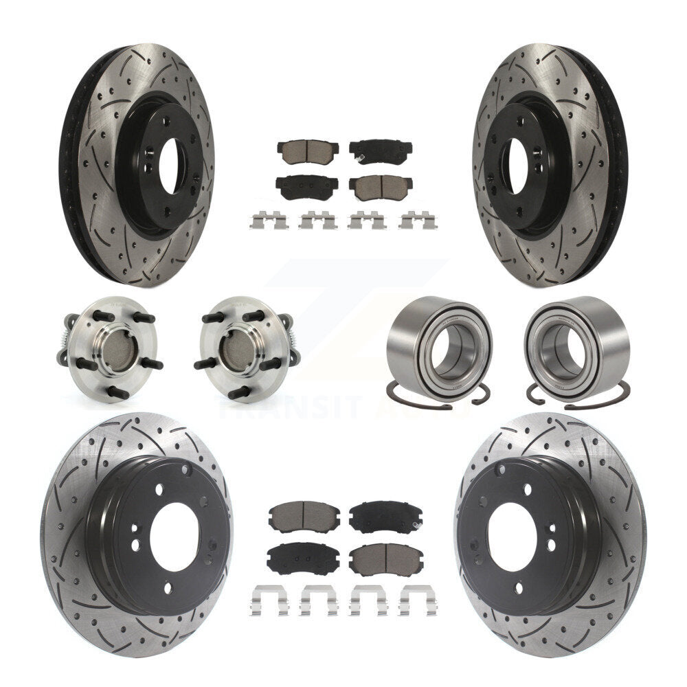 Transit Auto KBB-117557 Wheel Bearing for 2006-2008 Hyundai Sonata - Front and Rear product image