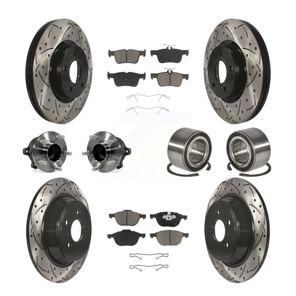 Transit Auto KBB-117559 Wheel Bearing for 2017-2019 Ford Escape - Front and Rear product image