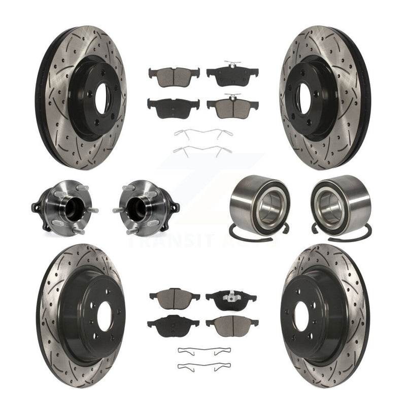 Transit Auto KBB-117559 Wheel Bearing for 2017-2019 Ford Escape - Front and Rear product image