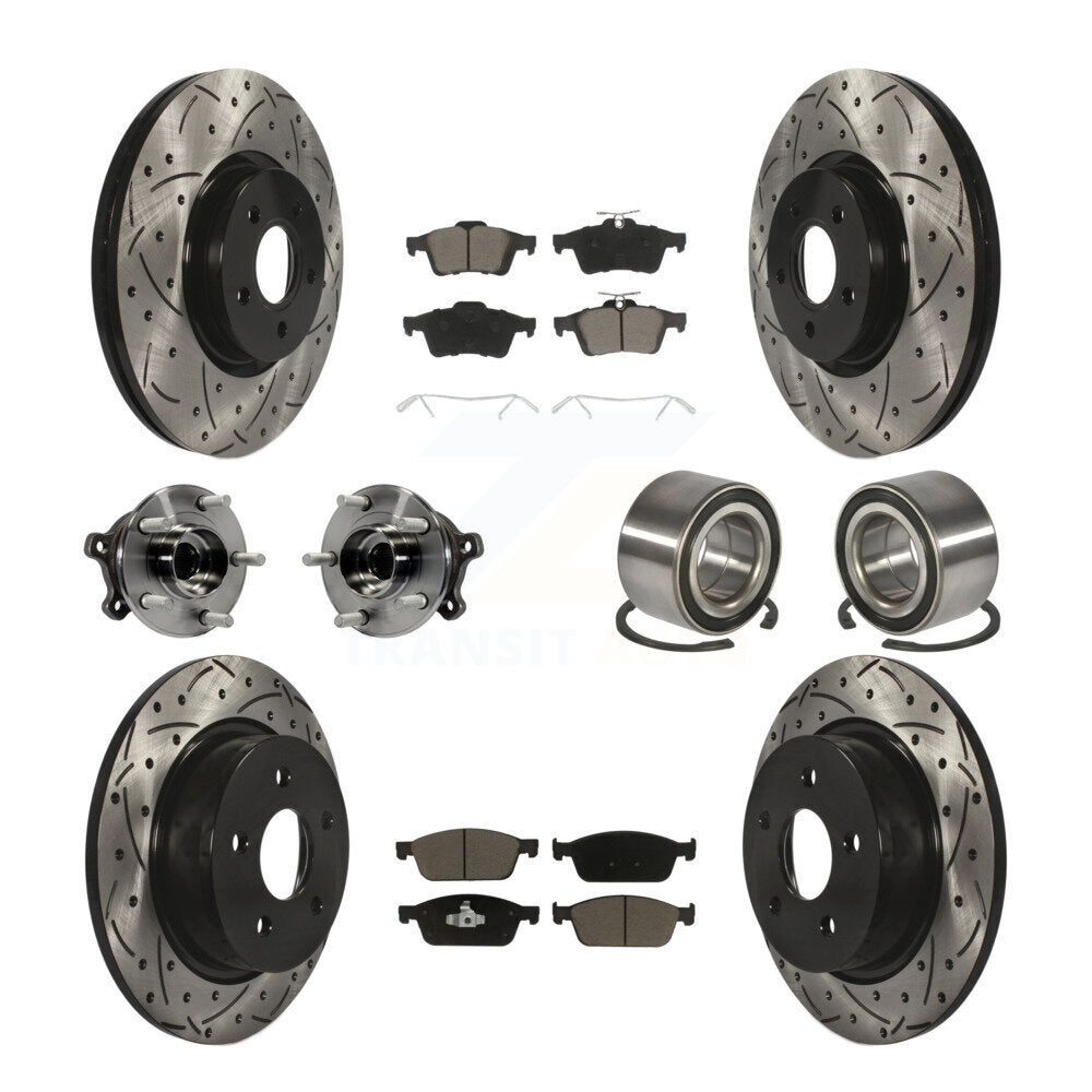 Transit Auto KBB-117560 Wheel Bearing for 2013-2016 Ford Escape - Front and Rear product image