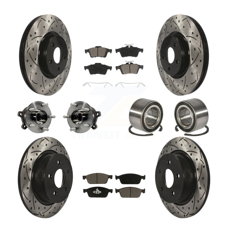 Transit Auto KBB-117560 Wheel Bearing for 2013-2016 Ford Escape - Front and Rear product image
