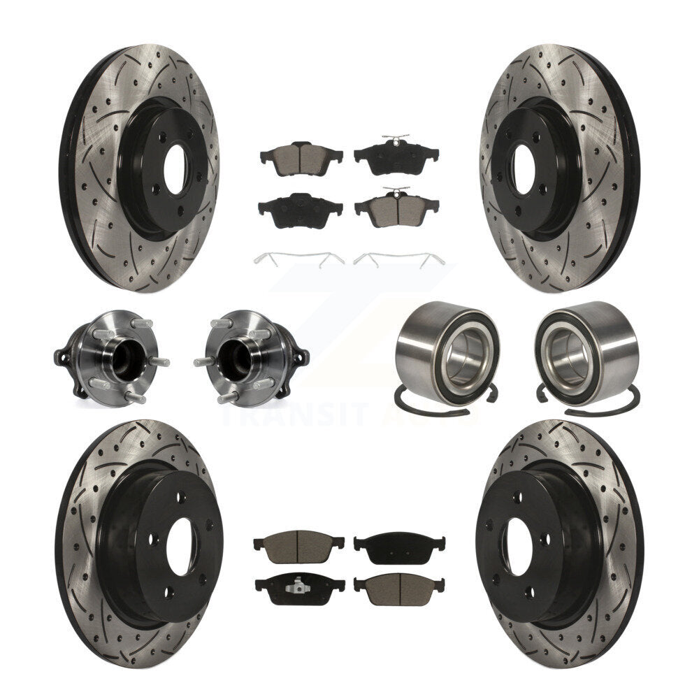 Transit Auto KBB-117561 Wheel Bearing for 2013-2016 Ford Escape - Front and Rear product image