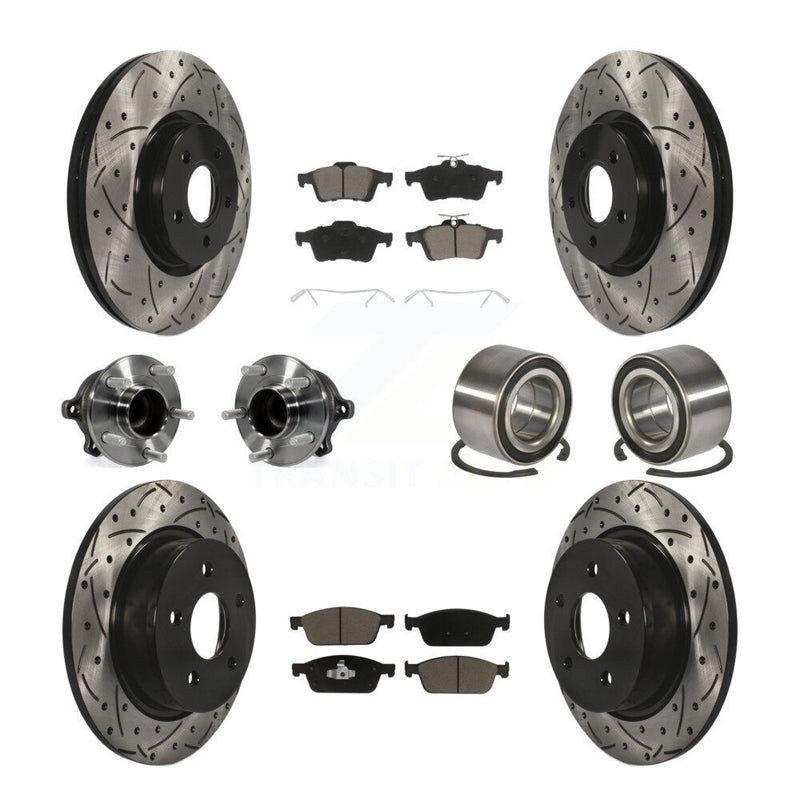 Transit Auto KBB-117561 Wheel Bearing for 2013-2016 Ford Escape - Front and Rear product image