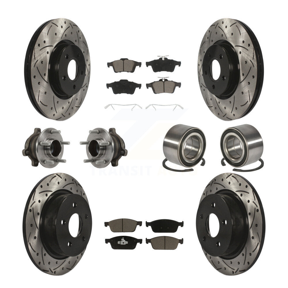 Transit Auto KBB-117564 Wheel Bearing for 2014-2018 Ford Transit Connect - Front and Rear product image
