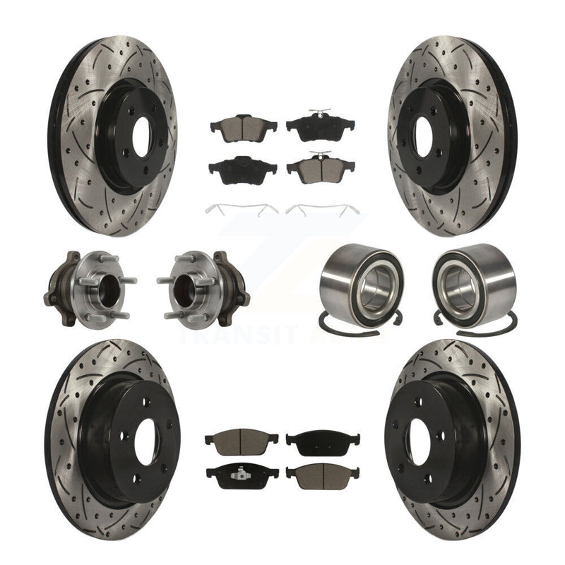 Transit Auto KBB-117564 Wheel Bearing for 2014-2018 Ford Transit Connect - Front and Rear product image