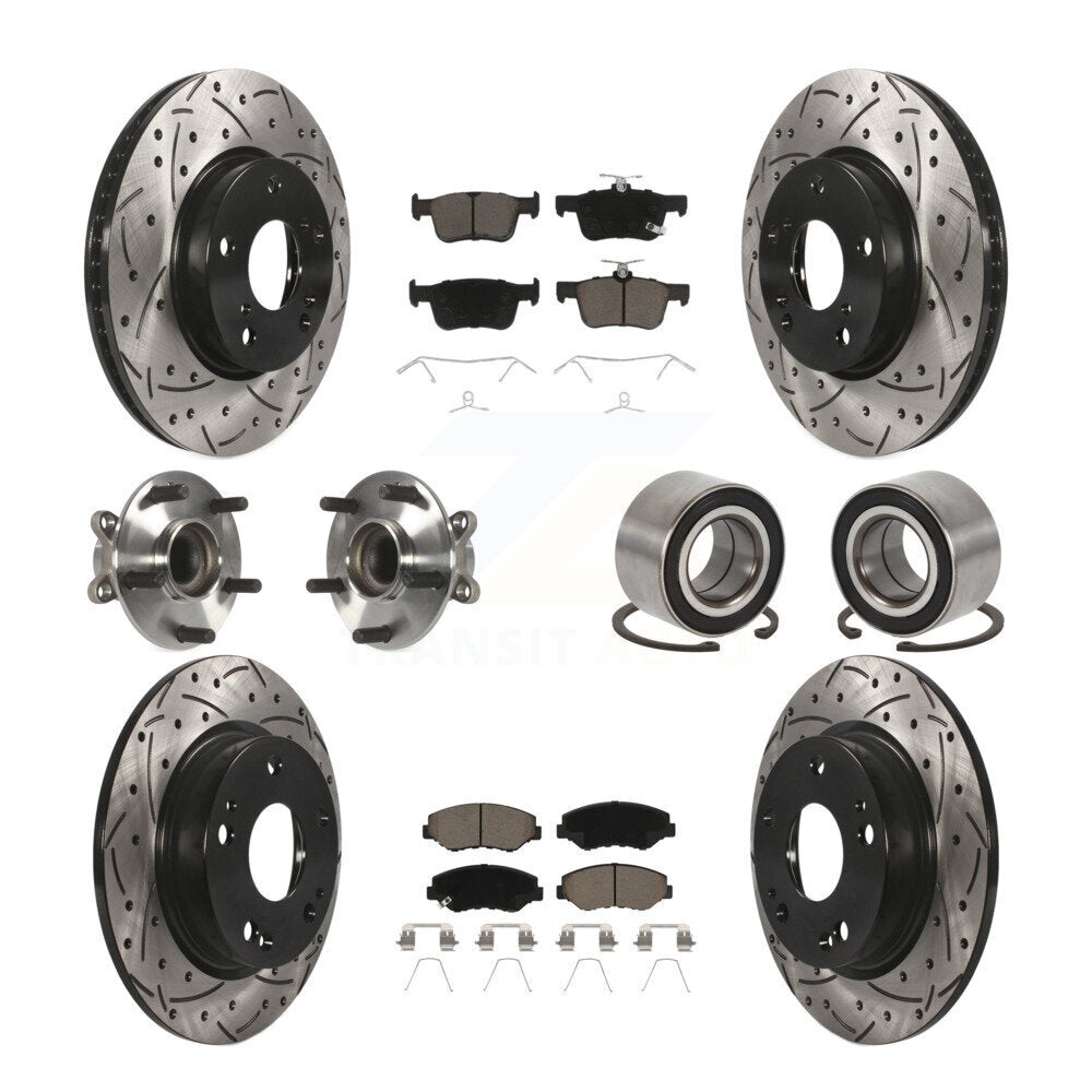 Transit Auto KBB-117573 Wheel Bearing for 2016-2021 Honda Civic - Front and Rear product image