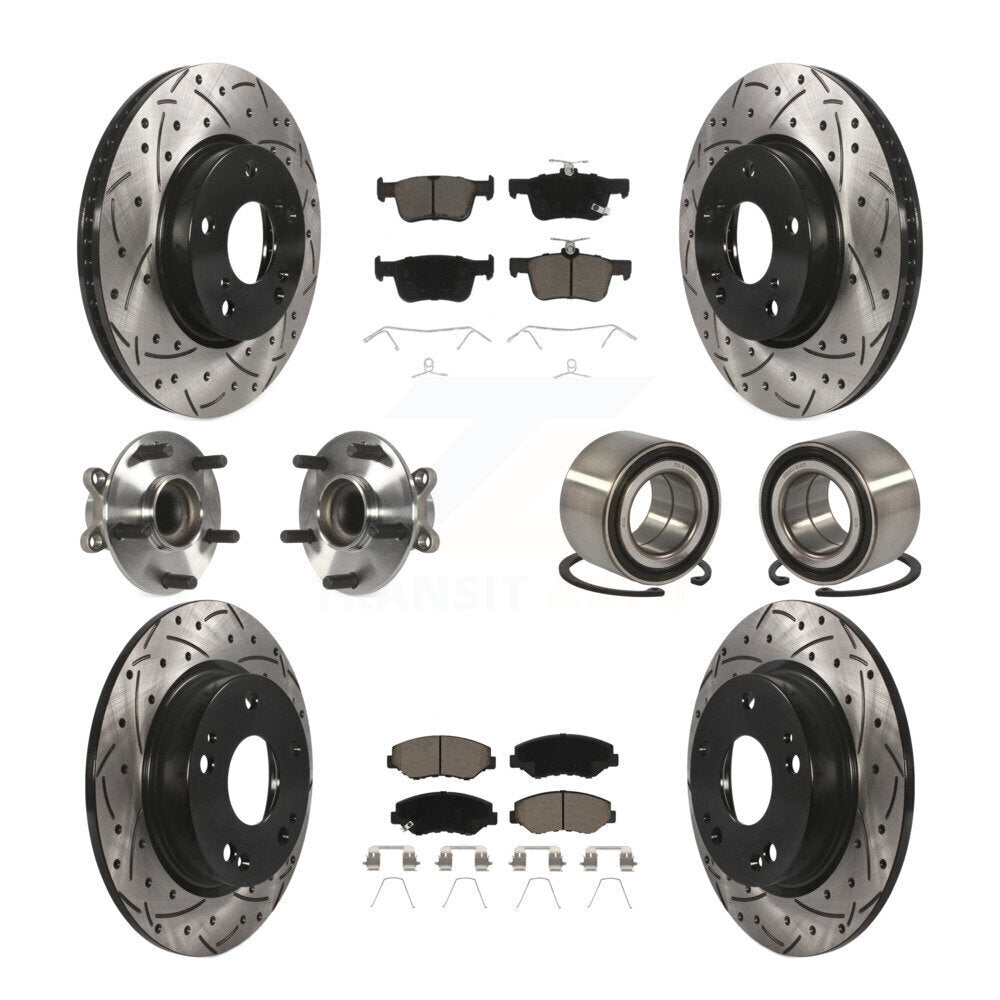 Transit Auto KBB-117578 Wheel Bearing for 2016-2021 Honda Civic - Front and Rear product image