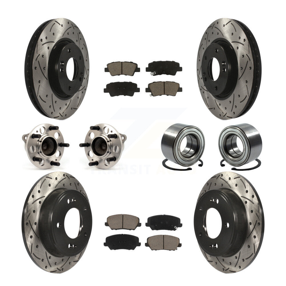Transit Auto KBB-117582 Wheel Bearing for 2016-2018 Kia Forte, Kia Forte5, Hyundai Veloster - Front and Rear product image