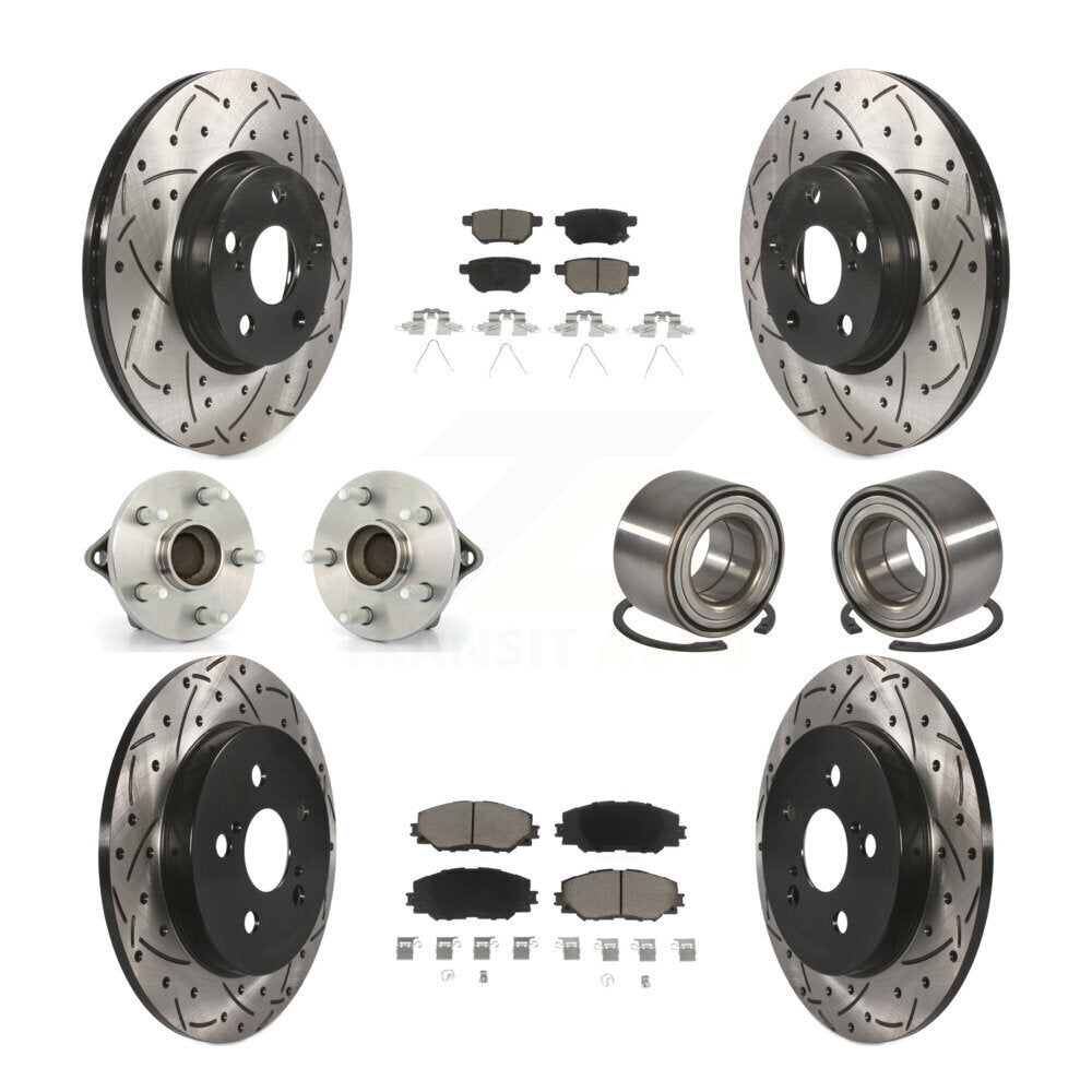 Transit Auto KBB-117586 Wheel Bearing for 2009-2019 Toyota Corolla, Toyota Matrix, Pontiac Vibe - Front and Rear product image