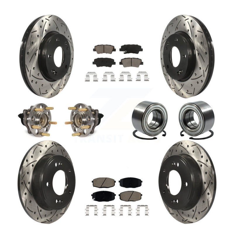 Transit Auto KBB-117590 Wheel Bearing for 2014-2016 Kia Soul - Front and Rear product image