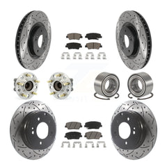 Transit Auto KBB-117593 Wheel Bearing for 2012-2017 Hyundai Azera - Front and Rear product image
