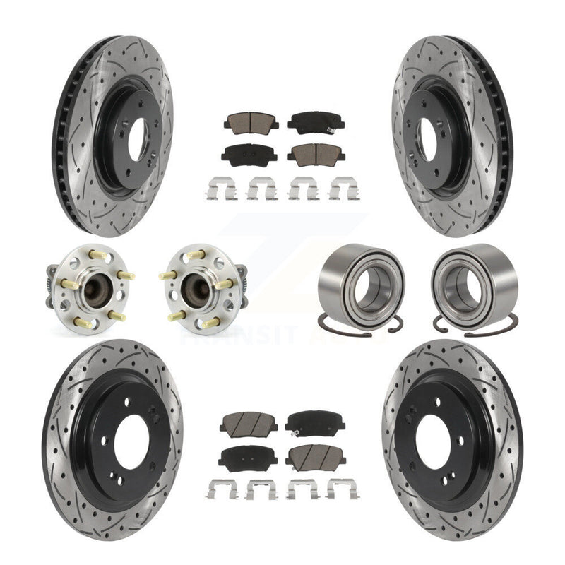 Transit Auto KBB-117594 Wheel Bearing for 2016-2017 Hyundai Azera - Front and Rear product image