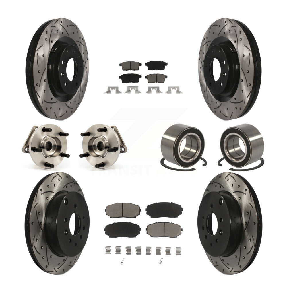 Transit Auto KBB-117595 Wheel Bearing for 2007-2015 Mazda CX-9 - Front and Rear product image