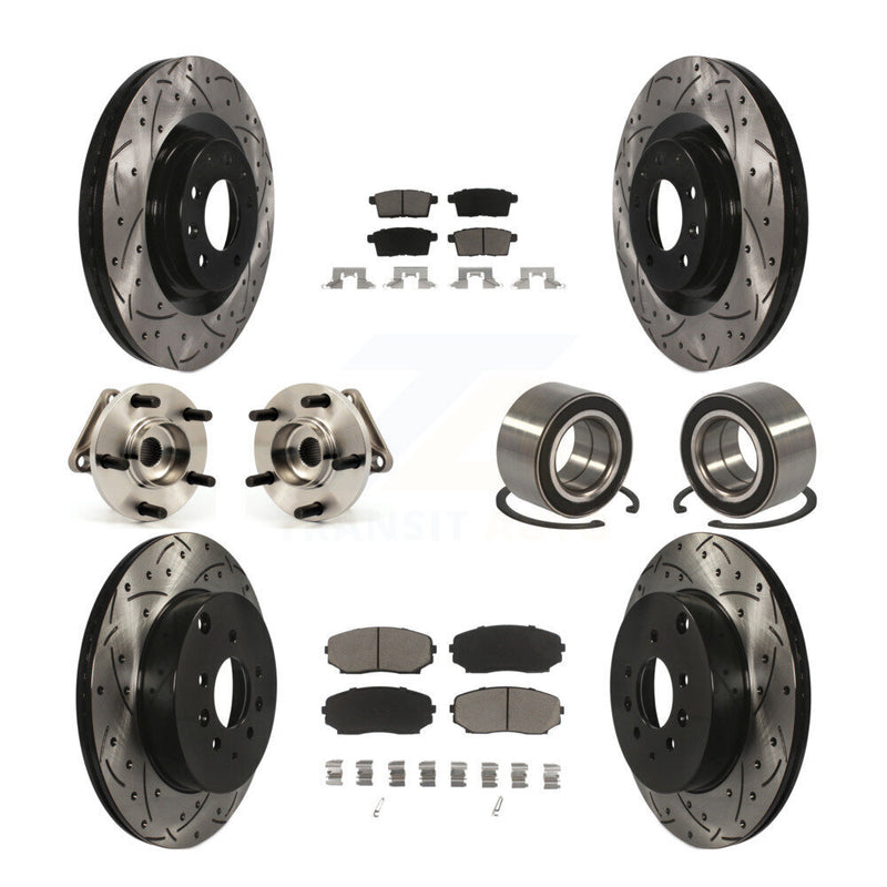 Transit Auto KBB-117595 Wheel Bearing for 2007-2015 Mazda CX-9 - Front and Rear product image