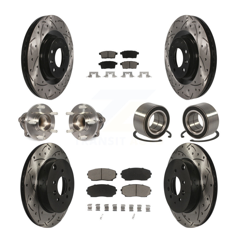 Transit Auto KBB-117596 Wheel Bearing for 2007-2015 Mazda CX-9 - Front and Rear product image