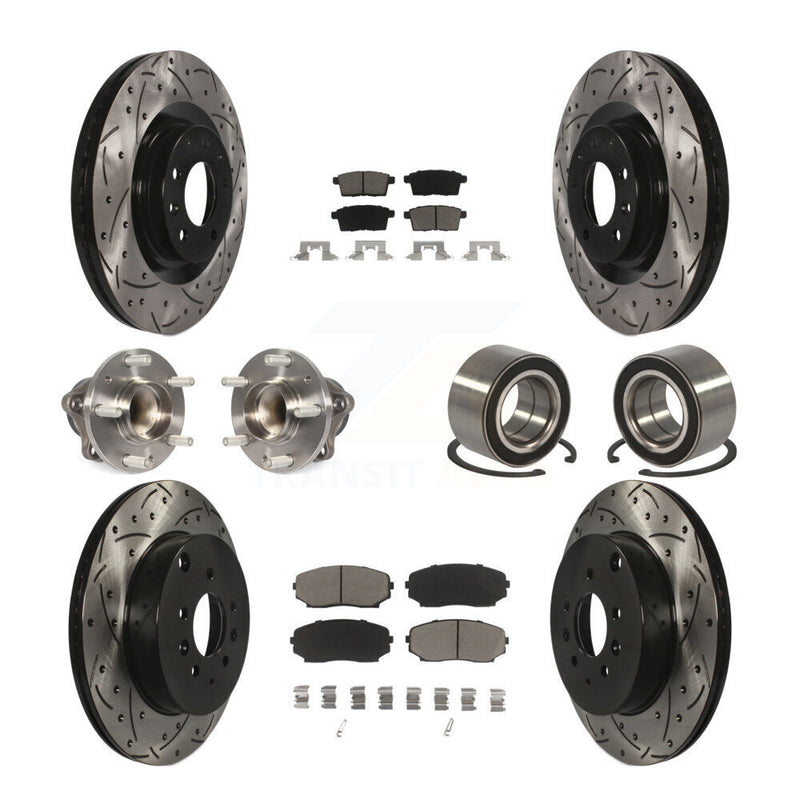 Transit Auto KBB-117596 Wheel Bearing for 2007-2015 Mazda CX-9 - Front and Rear product image