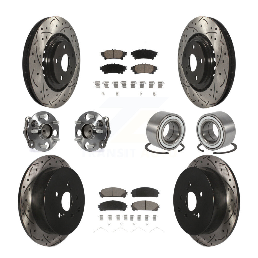 Transit Auto KBB-117598 Wheel Bearing for 2011-2020 Toyota Sienna - Front and Rear product image