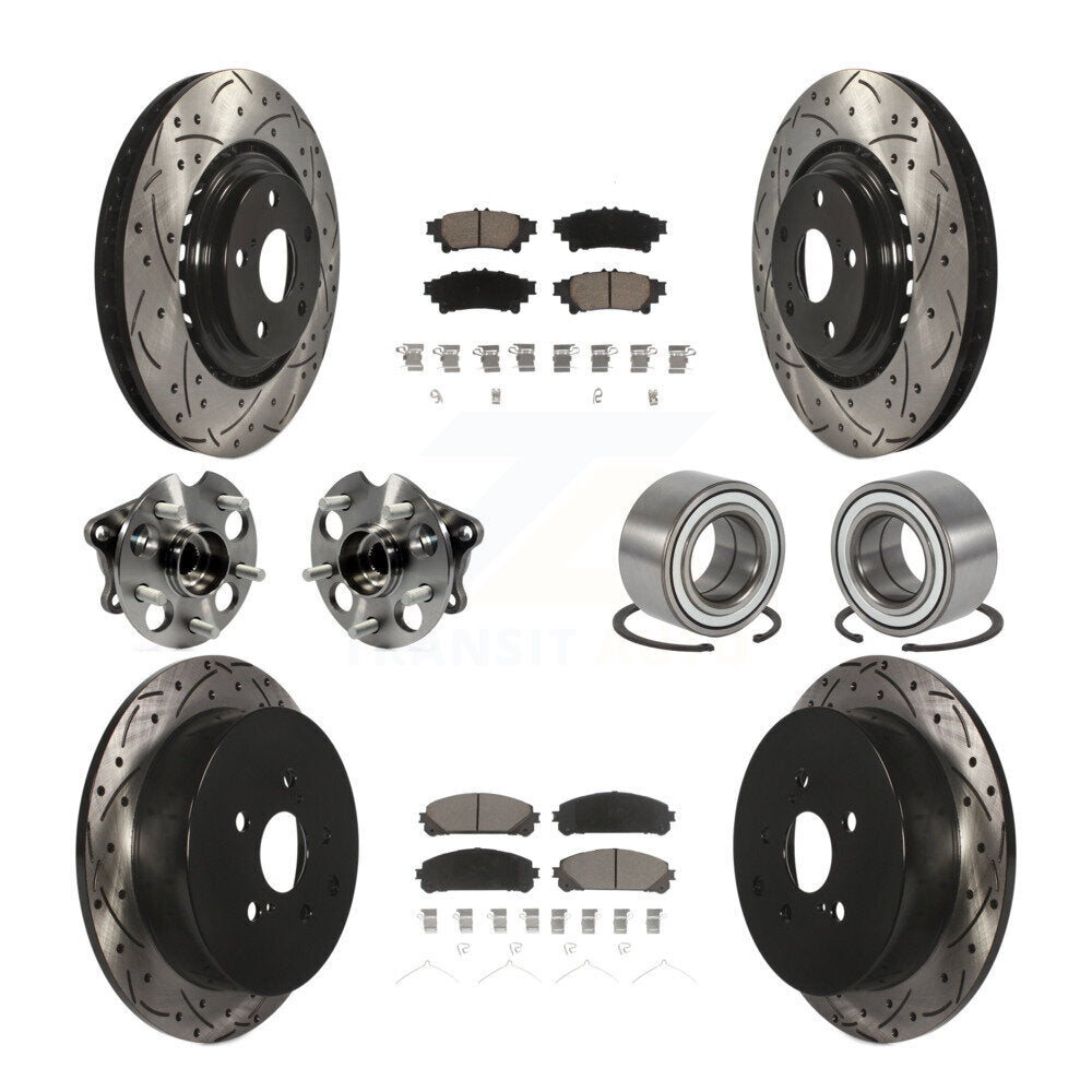 Transit Auto KBB-117599 Wheel Bearing for 2011-2020 Toyota Sienna - Front and Rear product image