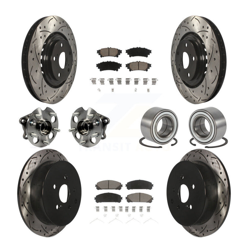 Transit Auto KBB-117599 Wheel Bearing for 2011-2020 Toyota Sienna - Front and Rear product image