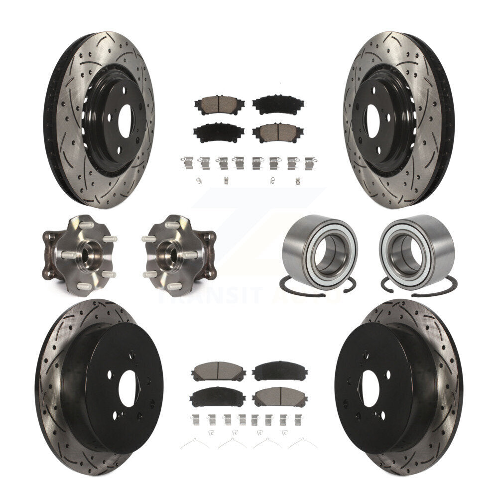 Transit Auto KBB-117600 Wheel Bearing for 2010-2019 Toyota Highlander, Lexus RX350, Lexus RX450h - Front and Rear product image