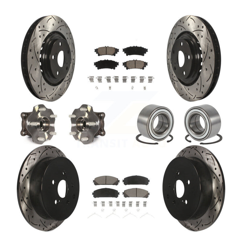 Transit Auto KBB-117600 Wheel Bearing for 2010-2019 Toyota Highlander, Lexus RX350, Lexus RX450h - Front and Rear product image