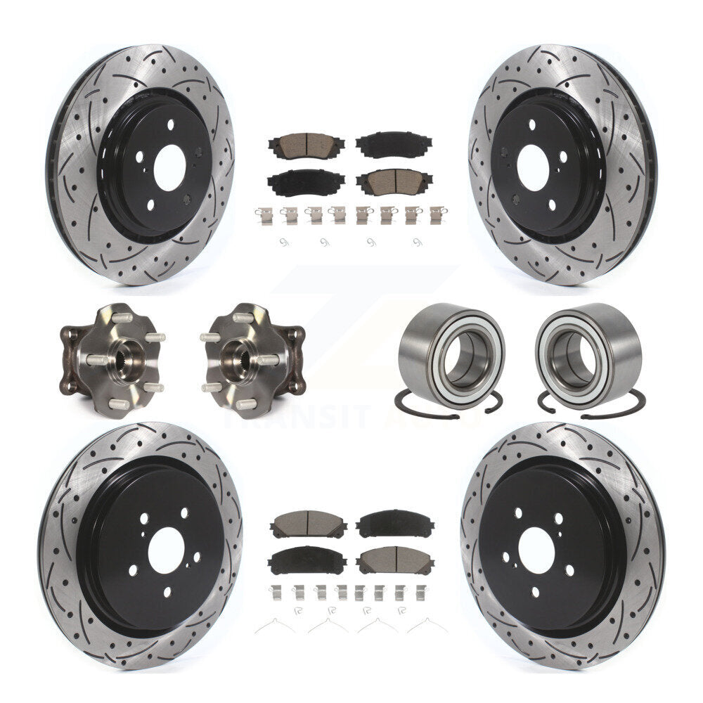 Transit Auto KBB-117601 Wheel Bearing for 2016 Lexus RX350 - Front and Rear product image