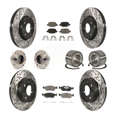 Transit Auto KBB-117602 Wheel Bearing for 2012-2017 Fiat 500 - Front and Rear product image
