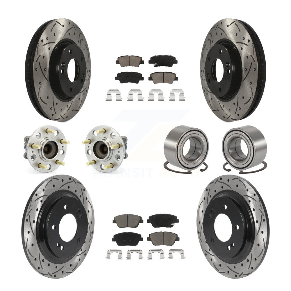 Transit Auto KBB-117612 Wheel Bearing for 2013-2015 Kia Optima - Front and Rear product image