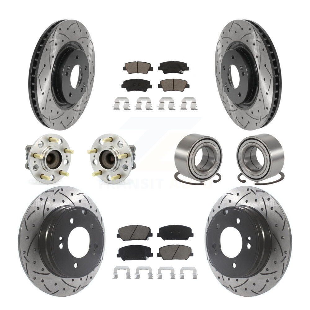 Transit Auto KBB-117614 Wheel Bearing for 2011-2015 Kia Optima - Front and Rear product image