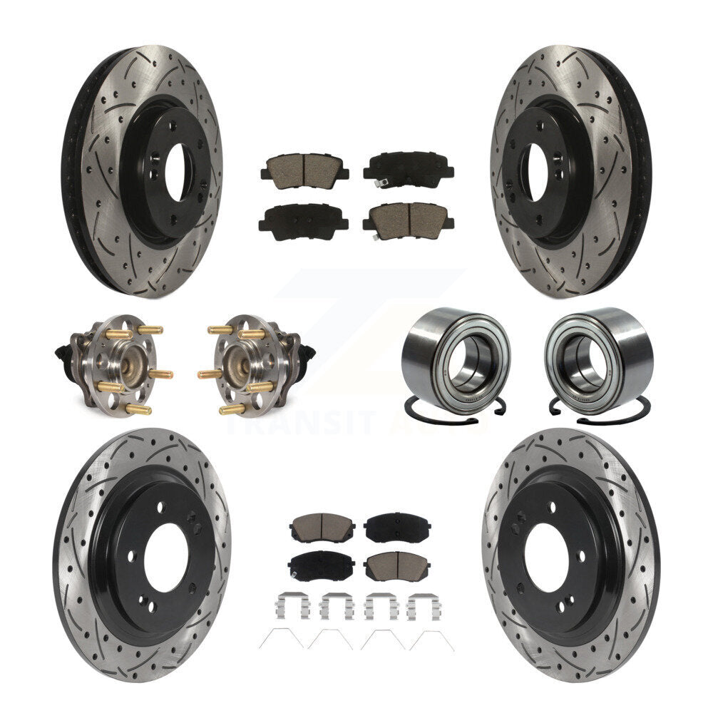 Transit Auto KBB-117618 Wheel Bearing for 2017-2019 Kia Soul EV - Front and Rear product image