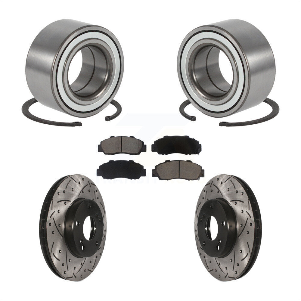 Transit Auto KBB-117624 Wheel Bearing for 1998-2002 Honda Accord - Front product image