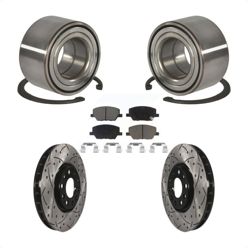 Transit Auto KBB-117634 Wheel Bearing for 2016-2018 Fiat 500X - Front product image