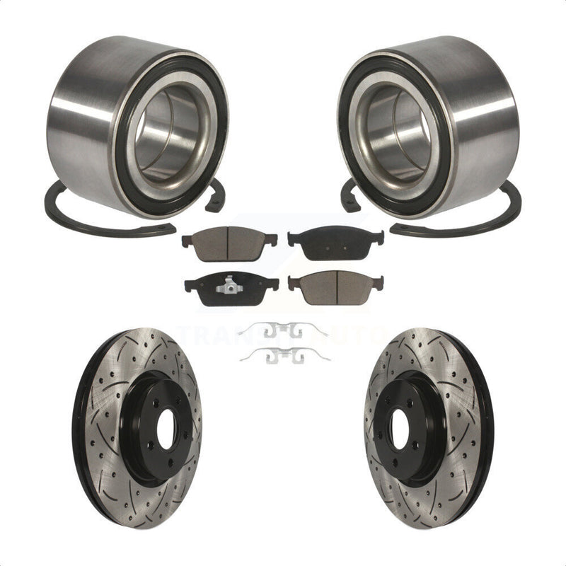 Transit Auto KBB-117636 Wheel Bearing for 2013-2018 Ford Focus - Front product image