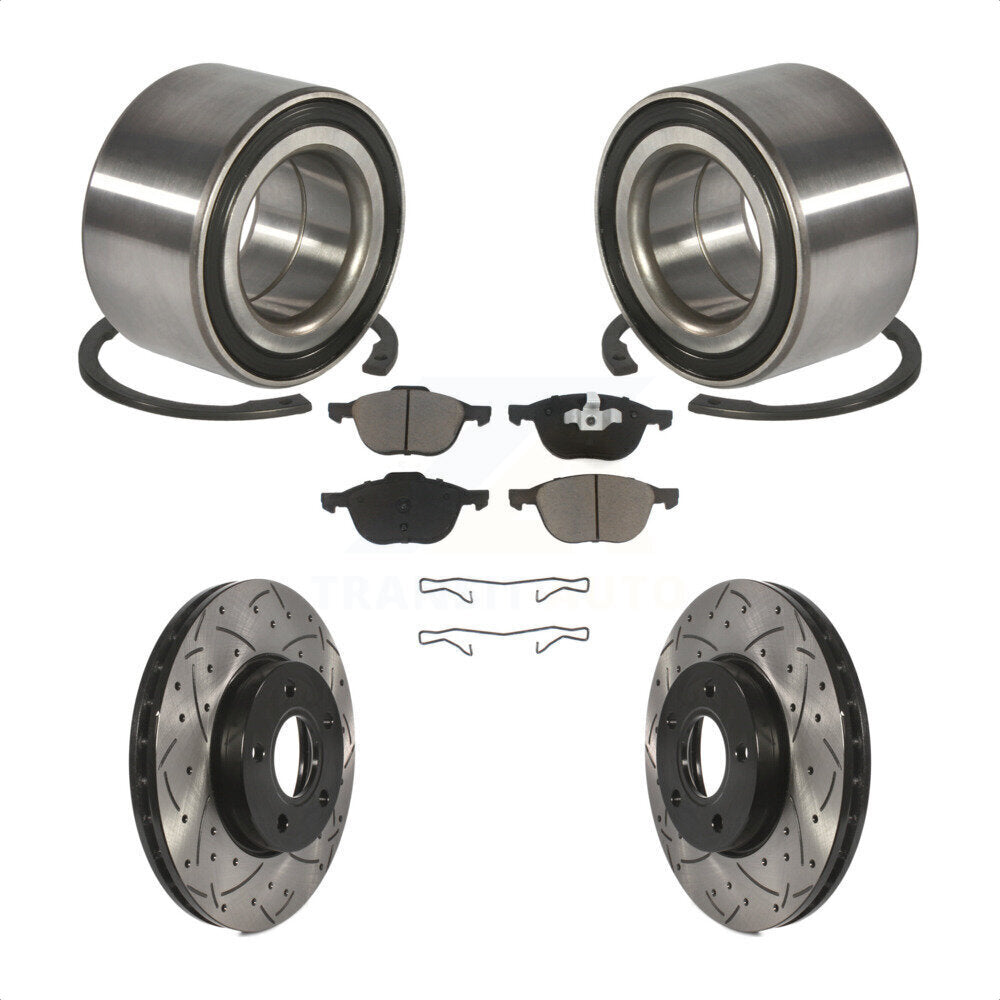 Transit Auto KBB-117637 Wheel Bearing for 2012-2018 Ford C-Max, Ford Focus - Front product image