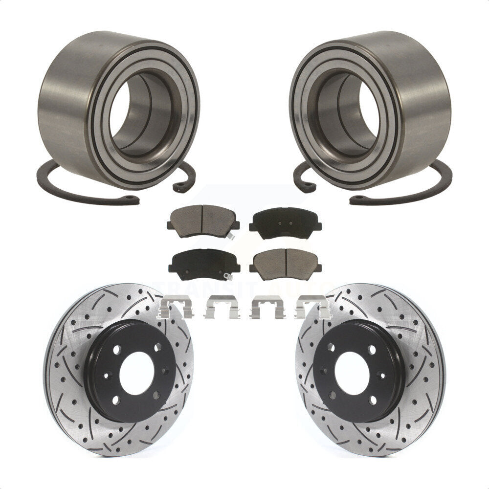 Transit Auto KBB-117642 Wheel Bearing for 2012-2017 Hyundai Accent - Front product image