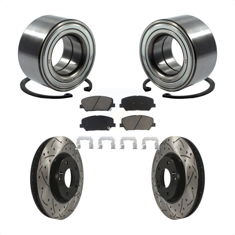Transit Auto KBB-117644 Wheel Bearing for 2013-2015 Hyundai Veloster - Front product image