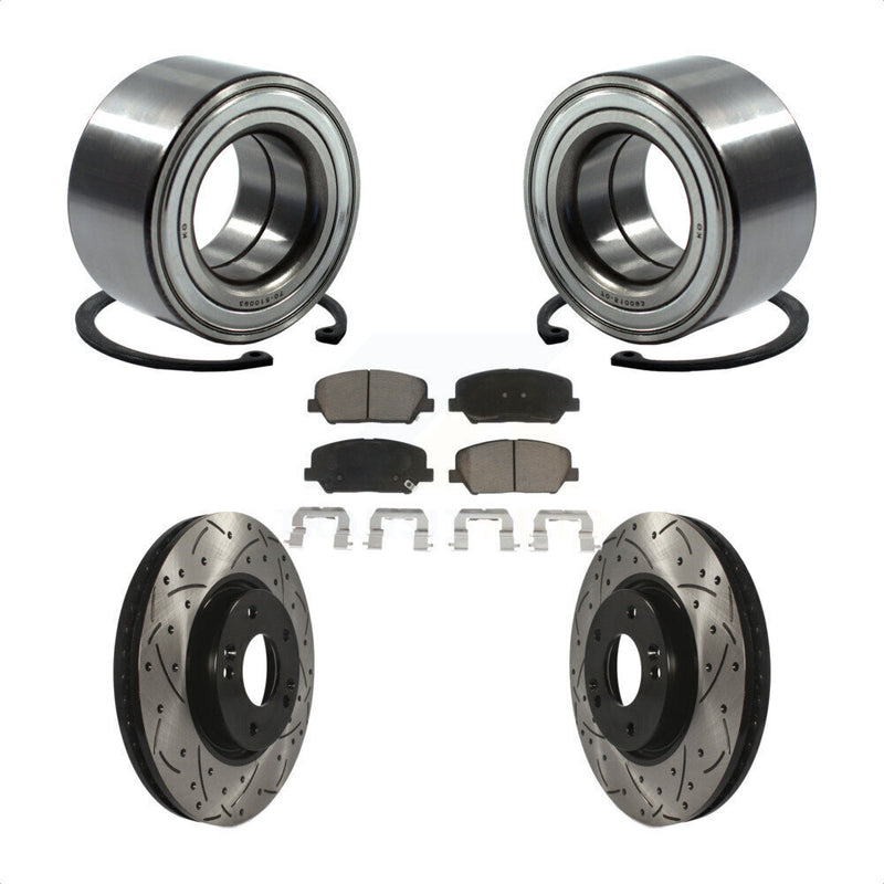Transit Auto KBB-117645 Wheel Bearing for 2014-2016 Kia Forte, Kia Forte Koup, Kia Forte5 - Front product image
