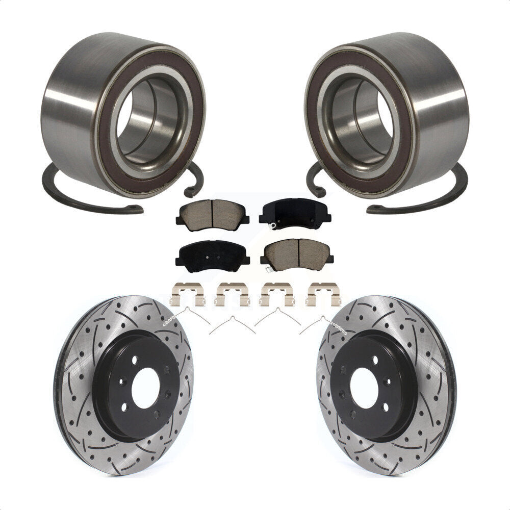 Transit Auto KBB-117650 Wheel Bearing for 2018-2022 Kia Rio, Hyundai Accent - Front product image