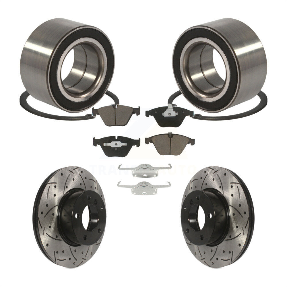 Transit Auto KBB-117660 Wheel Bearing for 2008-2012 BMW 328i xDrive, BMW 328xi - Front product image