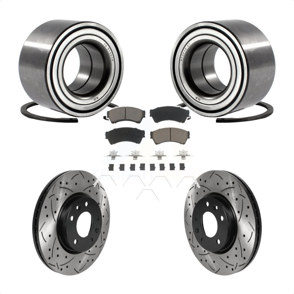 Transit Auto KBB-117666 Wheel Bearing for 2006-2012 Mazda 6, Lincoln MKZ, Ford Fusion & more - Front product image