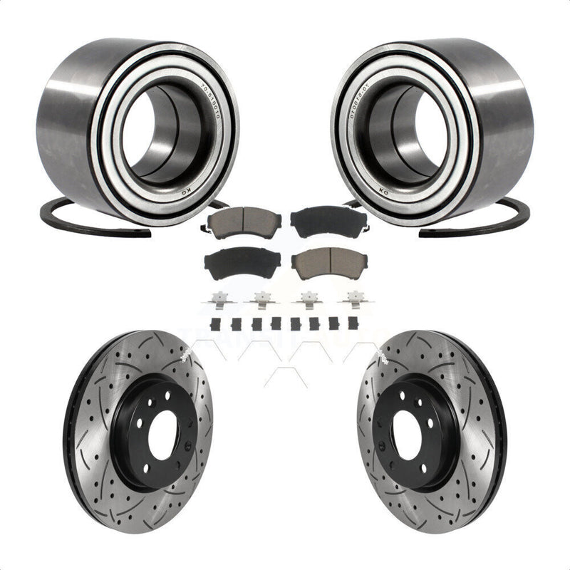 Transit Auto KBB-117666 Wheel Bearing for 2006-2012 Mazda 6, Lincoln MKZ, Ford Fusion & more - Front product image