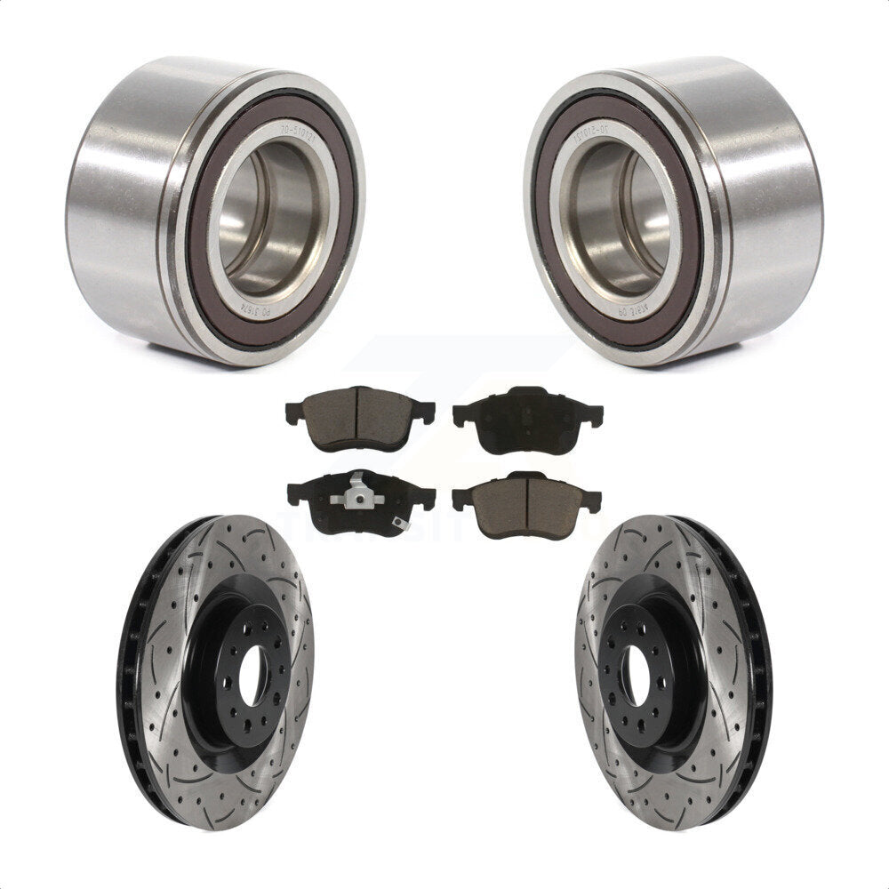Transit Auto KBB-117668 Wheel Bearing for 2014-2018 Fiat 500L - Front product image