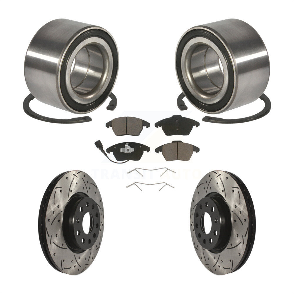 Transit Auto KBB-117671 Wheel Bearing for 2005-2006 Volkswagen GTI, Volkswagen Jetta - Front product image