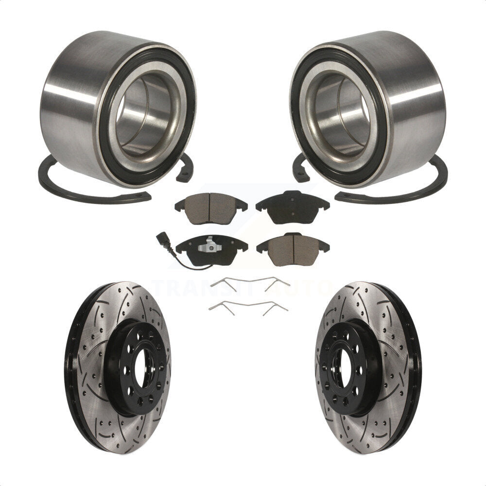 Transit Auto KBB-117672 Wheel Bearing for 2005 Volkswagen Jetta - Front product image