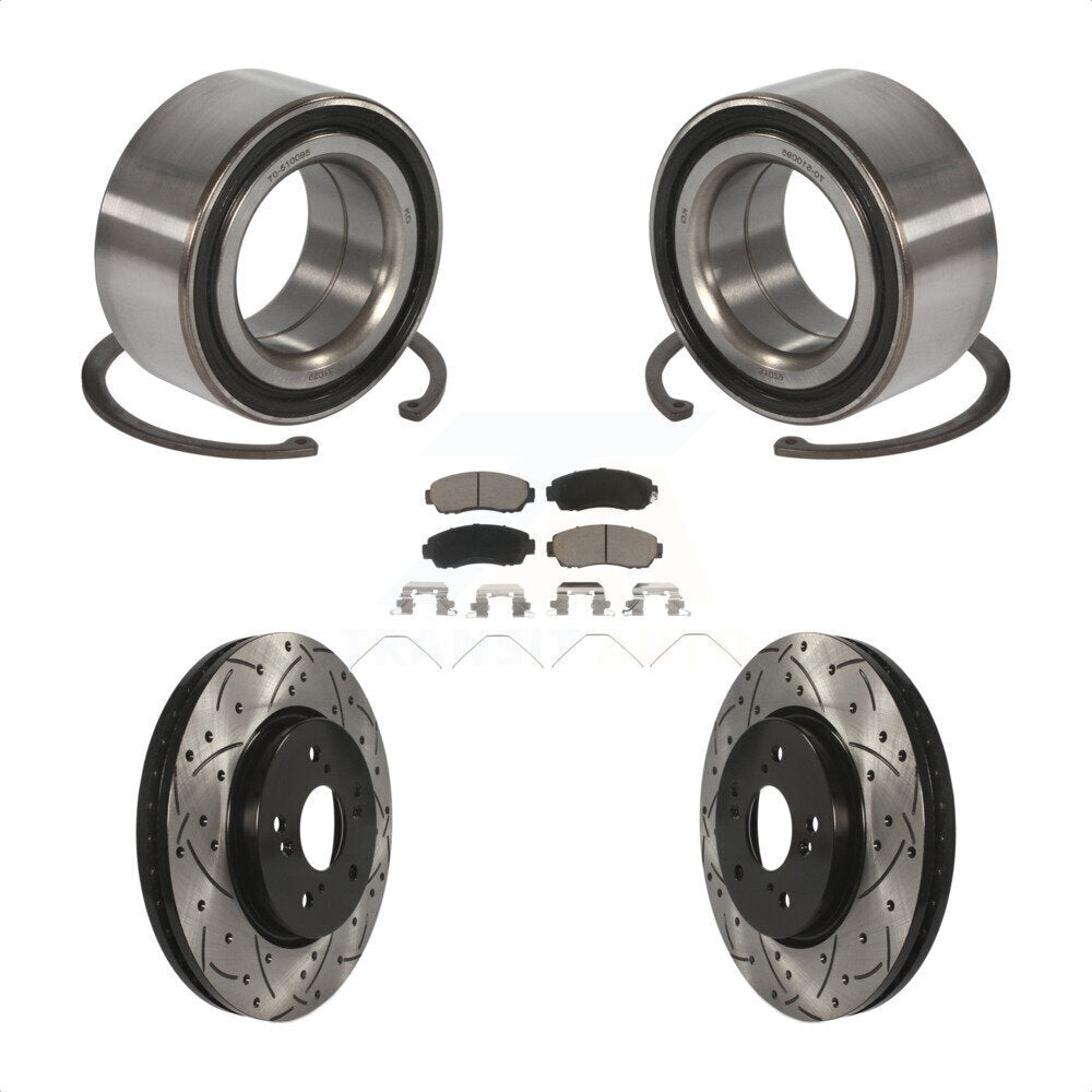 Transit Auto KBB-117675 Wheel Bearing for 2011-2015 Honda Crosstour, Honda Accord Crosstour - Front product image