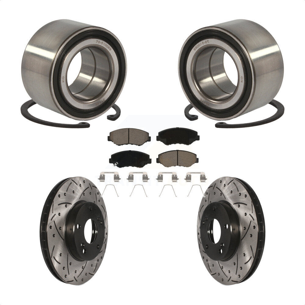Transit Auto KBB-117682 Wheel Bearing for 2013-2015 Honda Civic - Front product image