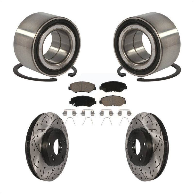 Transit Auto KBB-117682 Wheel Bearing for 2013-2015 Honda Civic - Front product image